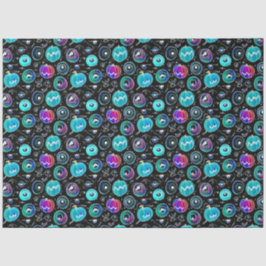 Spookes Halloween Monster Eyeballs-Muster Seidenpapier