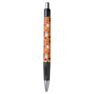 Spookes Halloween-Symbole - klassisches Farbmuster Kugelschreiber