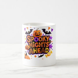 Spookes Nächte vor Kaffeetasse