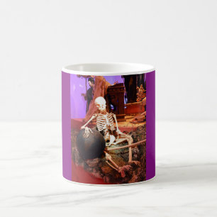 Spookes Skelett Kaffeetasse