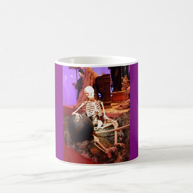 Spookes Skelett Kaffeetasse (Mittel)
