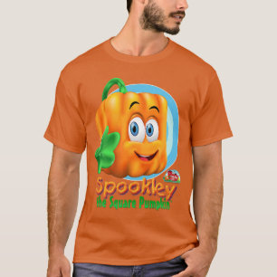 Spookleyhe Square Kürbis Charakter Halloween Film T-Shirt