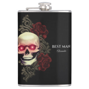 Spookoker Trauzeuge Trauzeugen Geschenkflasche Gas Flachmann