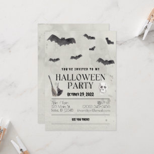 Spookoktaculäres Halloween-Party Einladung