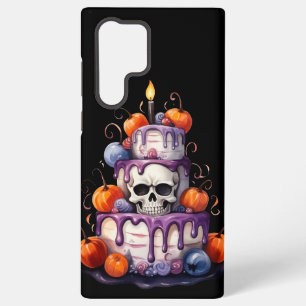 SPOOKORANGE LILA LAYER HALLOWEEN CAKE SAMSUNG GALAXY HÜLLE