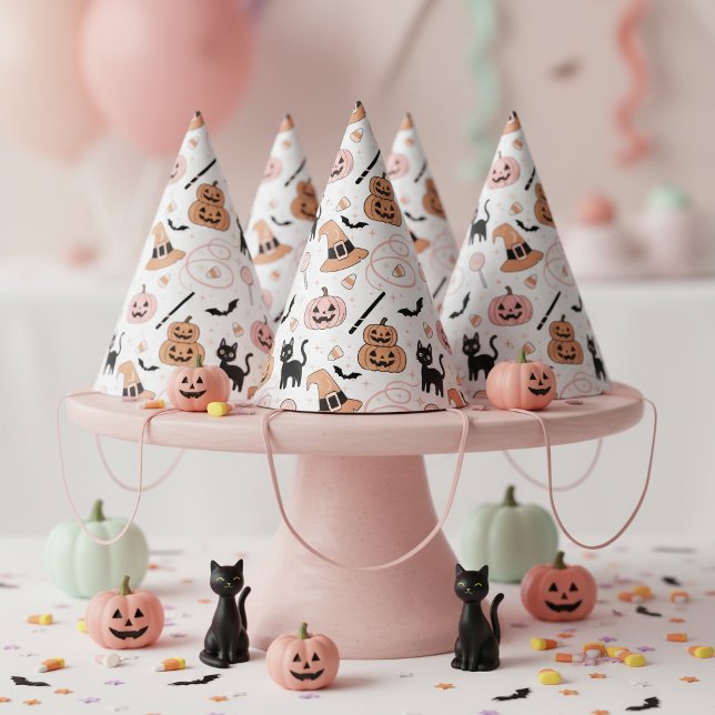 Spooks & Spells Halloween-Magie-Muster ID1327 Partyhütchen (Von Creator hochgeladen)