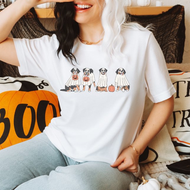Spooktacular Bernese Mountain Dogs Halloween Shirt (Von Creator hochgeladen)