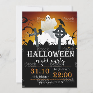 Spooktacular Dark Spuk House Halloween-Party  Einladung