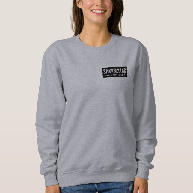Spooktacular Doll - glückliches Halloween Sweatshirt (Vorderseite)