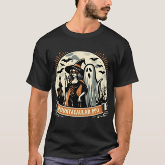 Spooktacular Duo | Halloween Spooky Vibes T-Shirt
