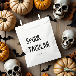Spooktacular Frohe Halloween Geschenktütchen