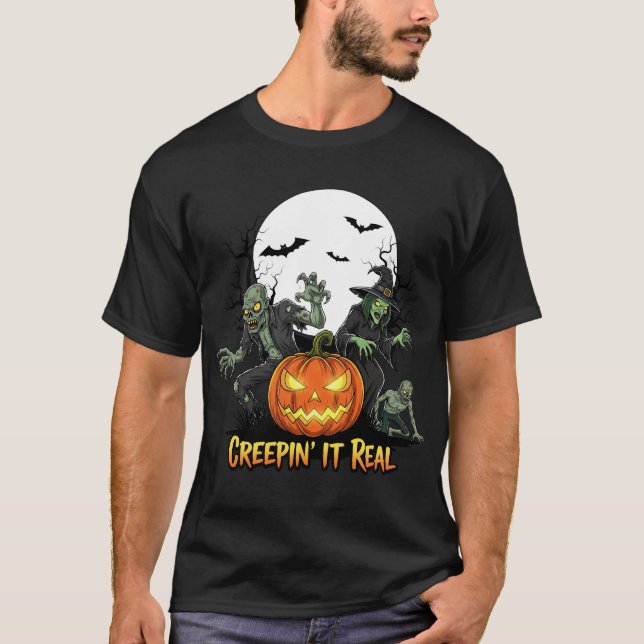 Spooktacular Fun Halloween Night Tee (Vorderseite)