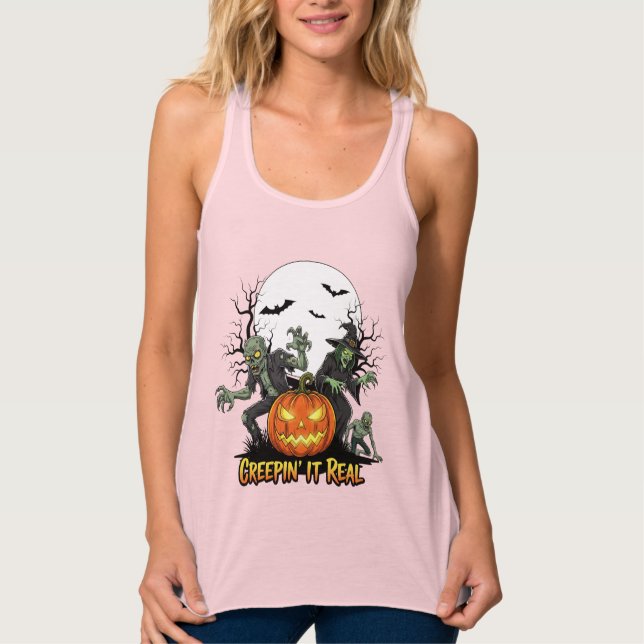 Spooktacular Fun Halloween Night Tee (Vorderseite)