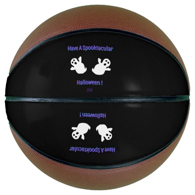 Spooktacular Ghosts Basketball (Vorderseite)