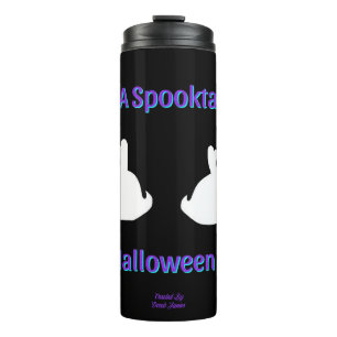 Spooktacular Ghosts Thermal Tumbler Thermosbecher