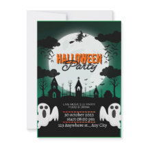 SpookTacular Grusel-Schloss Halloween-Party-Einlad
