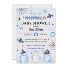 Spooktacular Halloween-Aquarell-Baby-Shower