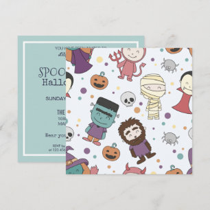Spooktacular Halloween Costume Party   Einladung