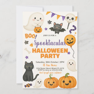 Spooktacular Halloween-Party Einladung