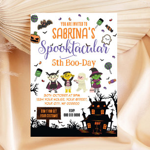 Spooktacular Halloween-Party Einladung