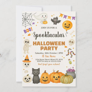Spooktacular Halloween-Party Einladung