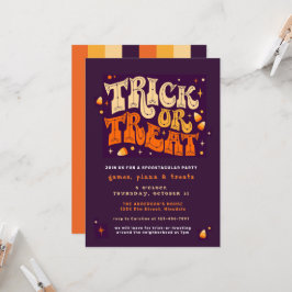 Spooktacular Halloween-Party laden Einladung