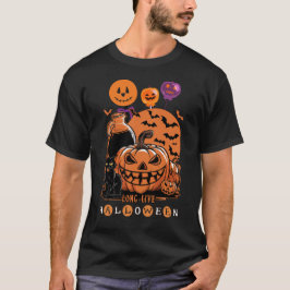 Spooktacular Halloween Spaß mit Niedlichen Schwarz T-Shirt