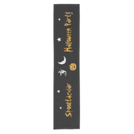 Spooktacular Halloween Table Runner von RoseWrits Kurzer Tischläufer