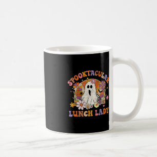 Spooktacular Lunch Lady Happy Halloween Spooky Mat Kaffeetasse