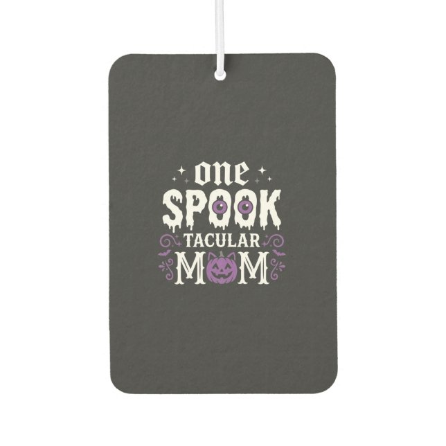Spooktacular-Mutter-Halloween-Design_1 Autolufterfrischer (Vorderseite)