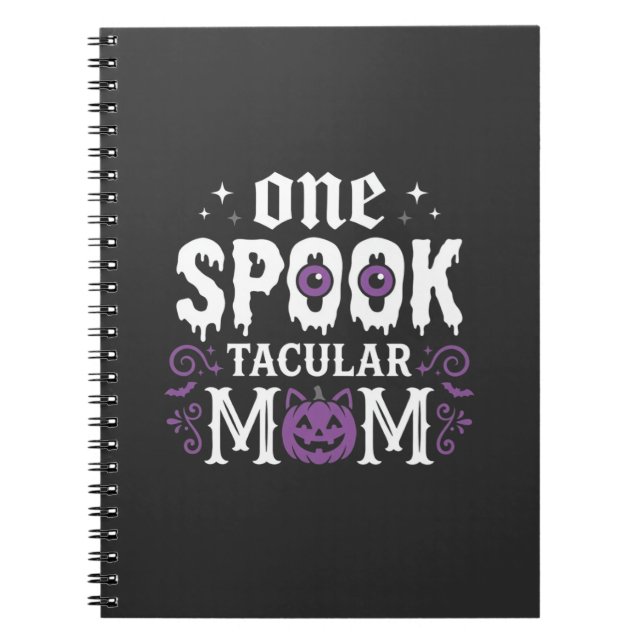 Spooktacular-Mutter-Halloween-Design_1 Notizblock (Vorderseite)
