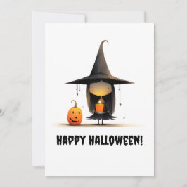 Spooktacular Niedlich Hexe vielen Dank Dankeskarte