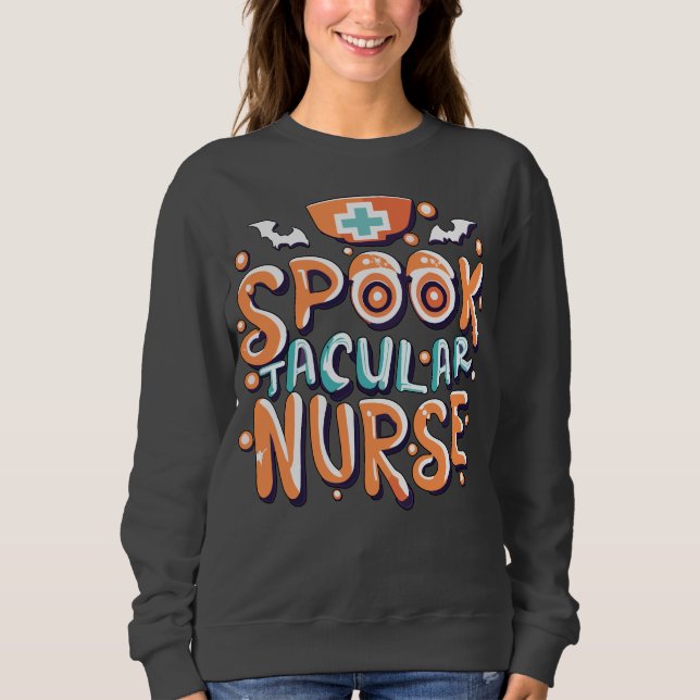 Spooktacular Nurween Sweatshirt (Vorderseite)