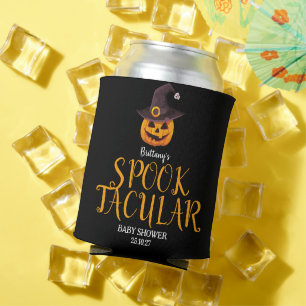 Spooktacular Orange Pumpkin Baby Dusche Dosenkühler