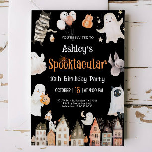Spooktacular-Party Halloween Einladung