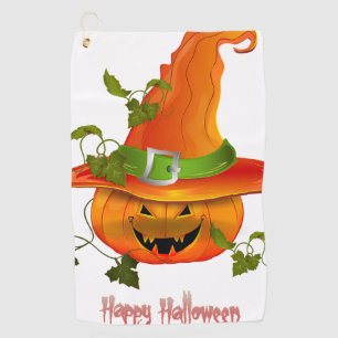 Spooktacular Swings: Halloween Golf Handtücher