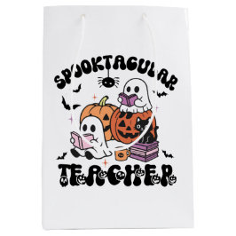 Spooktacular Teacher Halloween Mittlere Geschenktüte
