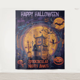 Spooktakuläre Nächte warten! Wandteppich