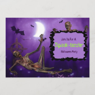 Spooktakuläres Halloween-Party Einladung