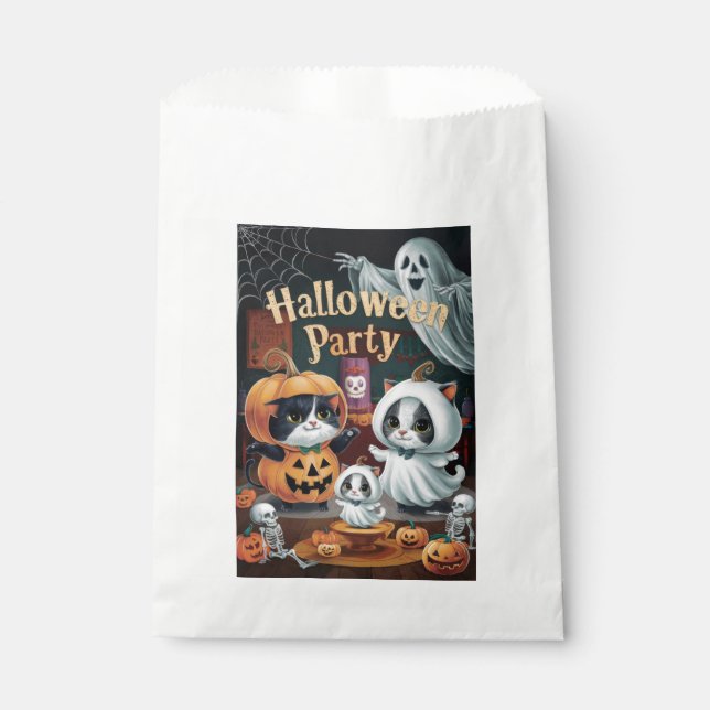 Spooktakuläres Halloween-Party Geschenktütchen (Vorderseite)