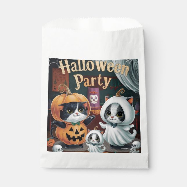 Spooktakuläres Halloween-Party Geschenktütchen (Vorderseite)