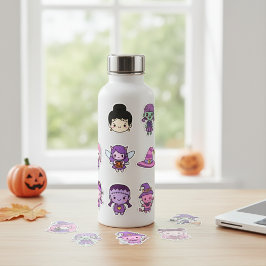 Spooktaturar! Kawaii Halloween Chibi Sticker Colle
