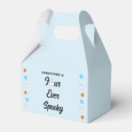 Spooky 4. Geburtstag Geschenkschachtel