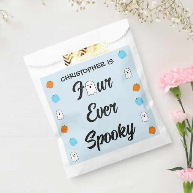 Spooky 4. Geburtstag Geschenktütchen (Versiegelt)