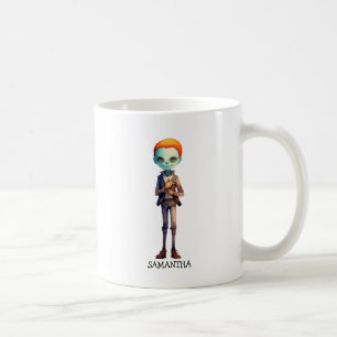 Spooky, aber Niedlich Zombie Kid - Adorable Macabr Kaffeetasse