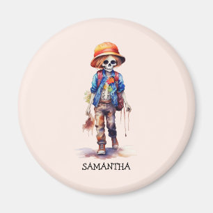 Spooky, aber Niedlich Zombie Kid - Adorable Macabr Magnet