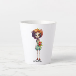 Spooky, aber Niedlich Zombie Kid - Adorable Macabr Milchtasse