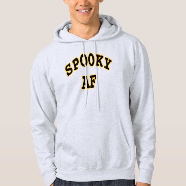 SPOOKY AF- HALLOWELY HOODIE (Vorderseite)