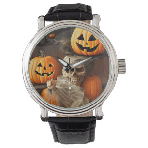 Spooky Albern Halloween Watch for Man Armbanduhr