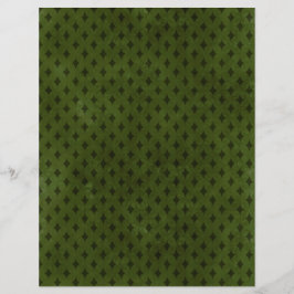 Spooky Autumn Gothbook Scrapbook Paper Sheet